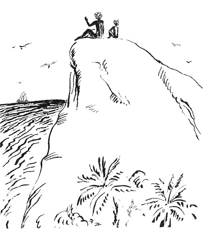 Иллюстрация к книге — Пятница, или Дикая жизнь [_38.jpg]