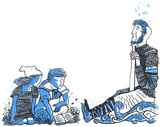 Иллюстрация к книге — Пак с Волшебных холмов [pic_44.jpg]