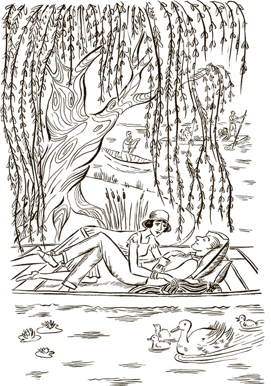 Иллюстрация к книге — Возвращение в Оксфорд [i_030.jpg]