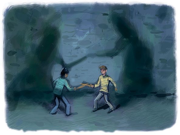 Иллюстрация к книге — Калле Блюмквист и Расмус [i_006.jpg]