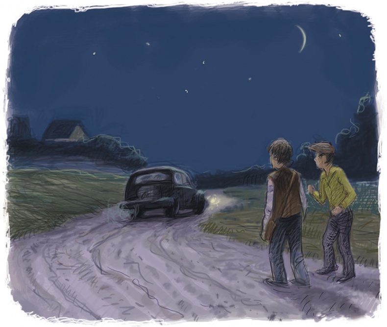 Иллюстрация к книге — Калле Блюмквист и Расмус [i_010.jpg]