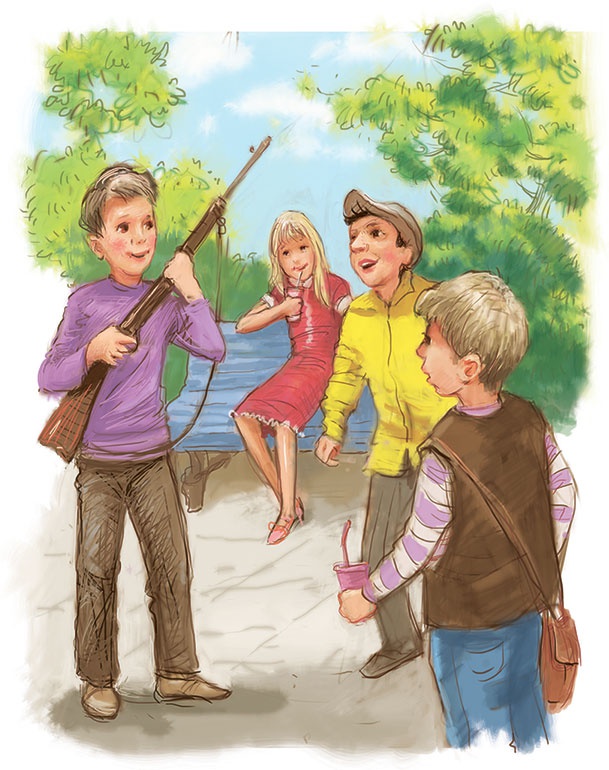 Иллюстрация к книге — Знаменитый сыщик Калле Блюмквист рискует [i_036.jpg]