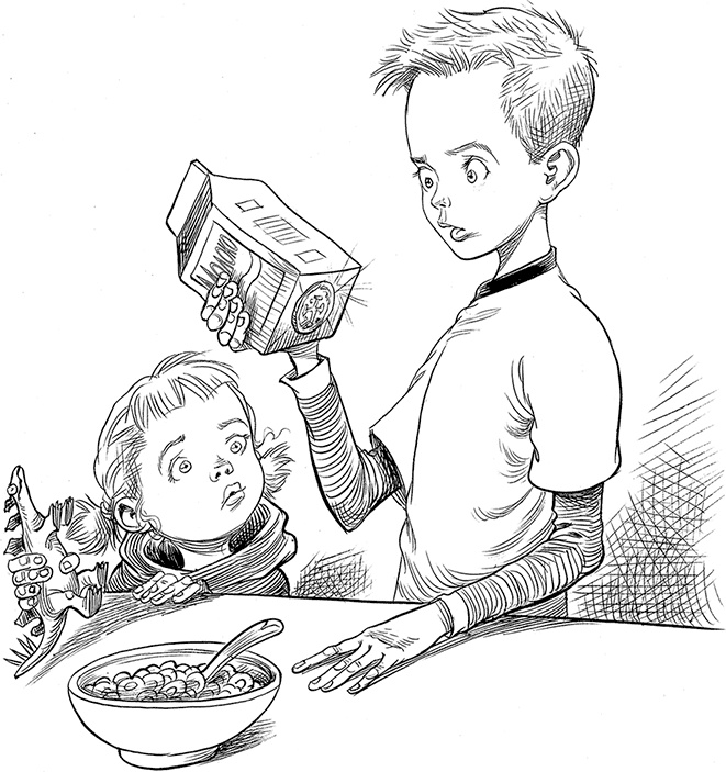 Иллюстрация к книге — Но молоко, к счастью... [i_091.jpg]