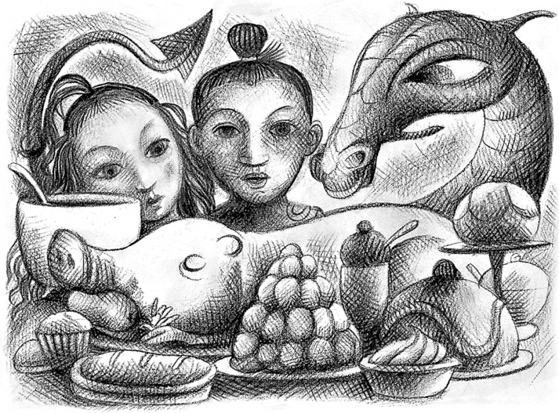 Иллюстрация к книге — Девочка, которая объехала волшебную страну на самодельном корабле [i_012.jpg]