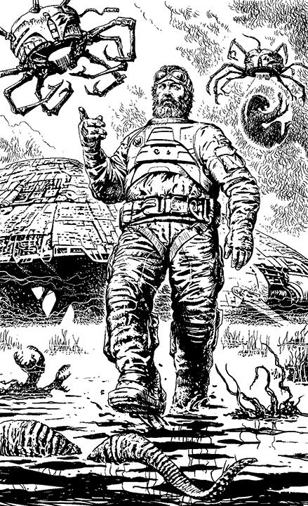 Иллюстрация к книге — Зверолов [i_001.jpg]