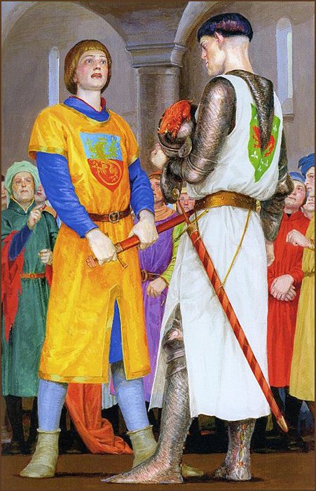 Иллюстрация к книге — Роман о Тристане и Изольде [i_004.jpg]