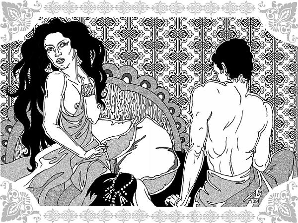 Иллюстрация к книге — Али-Баба и сорок разбойниц [_03.jpg]