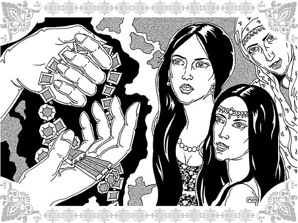 Иллюстрация к книге — Али-Баба и сорок разбойниц [_18.jpg]