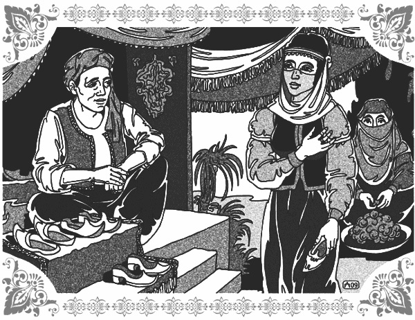 Иллюстрация к книге — Грезы Маруфа-башмачника [i_010.jpg]