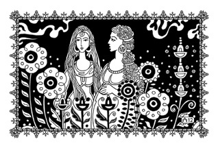 Иллюстрация к книге — Девять снов Шахразады [i_002.jpg]