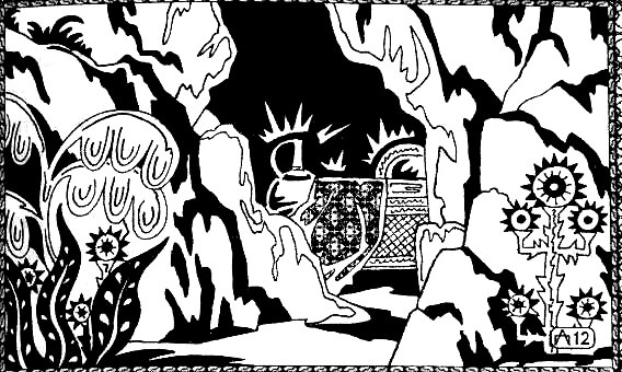 Иллюстрация к книге — Пещера невольницы-колдуньи. Шахразада [i_018.jpg]