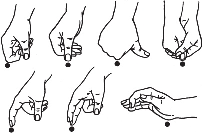 Иллюстрация к книге — Лечебные точки организма. Снимаем боли в сердце и в области живота [_1.jpg]