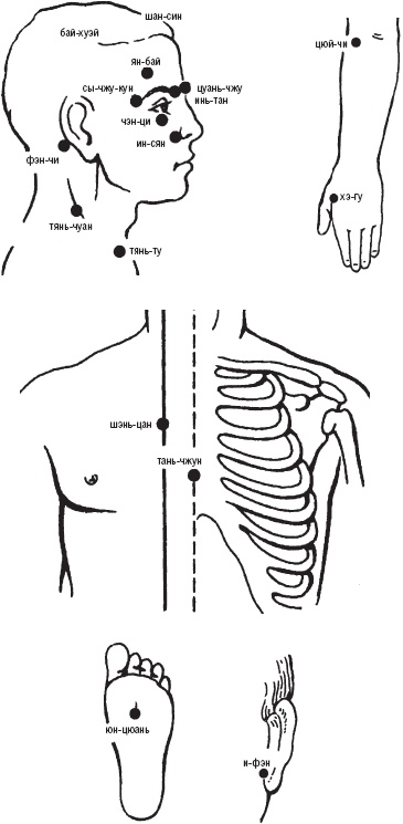 Иллюстрация к книге — Лечебные точки организма. Снимаем боли в сердце и в области живота [_65.jpg]