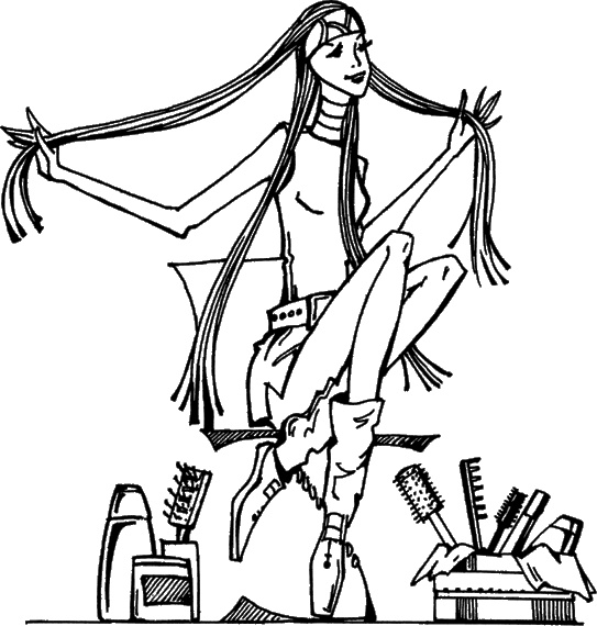 Иллюстрация к книге — Косы и косички. Мастер-класс профессионалов [i_042.jpg]