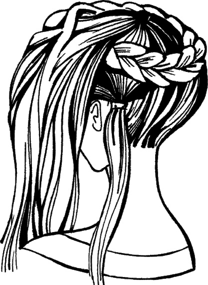 Иллюстрация к книге — Косы и косички. Мастер-класс профессионалов [i_129.jpg]