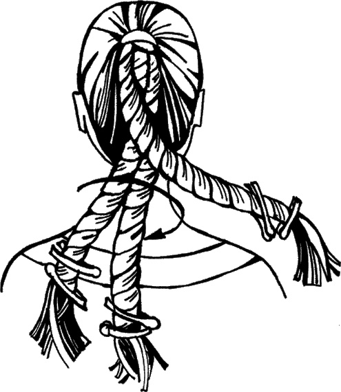 Иллюстрация к книге — Косы и косички. Мастер-класс профессионалов [i_137.jpg]