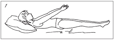 Иллюстрация к книге — Невидимая гимнастика для тех, кто следит за своей фигурой. Гимнастика в офисе, лифте, на пляже, по дороге на работу [i_001.jpg]