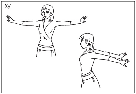 Иллюстрация к книге — Невидимая гимнастика для тех, кто следит за своей фигурой. Гимнастика в офисе, лифте, на пляже, по дороге на работу [i_051.jpg]