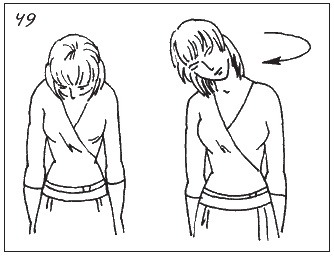 Иллюстрация к книге — Невидимая гимнастика для тех, кто следит за своей фигурой. Гимнастика в офисе, лифте, на пляже, по дороге на работу [i_054.jpg]