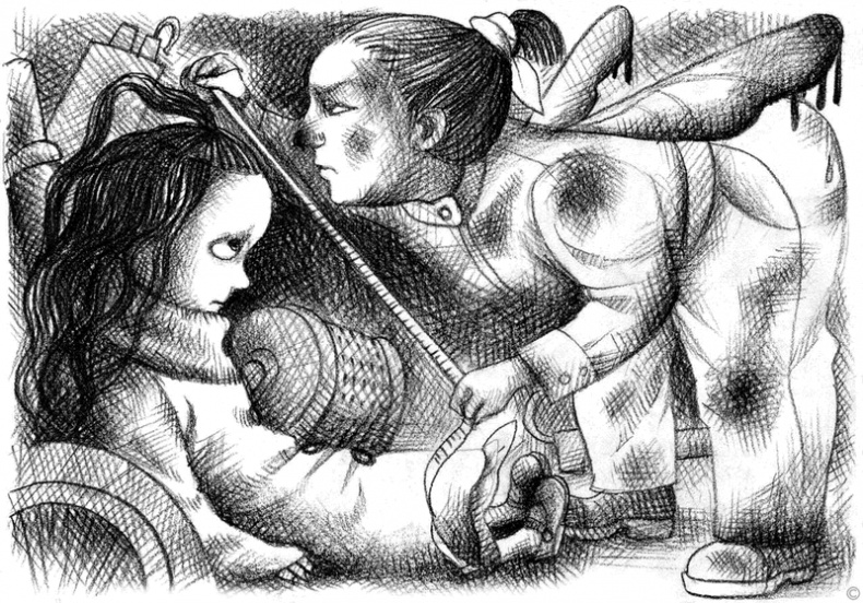 Иллюстрация к книге — Девочка, которая провалилась в Волшебное Подземелье и утащила с собой Развеселье [i_015.jpg]