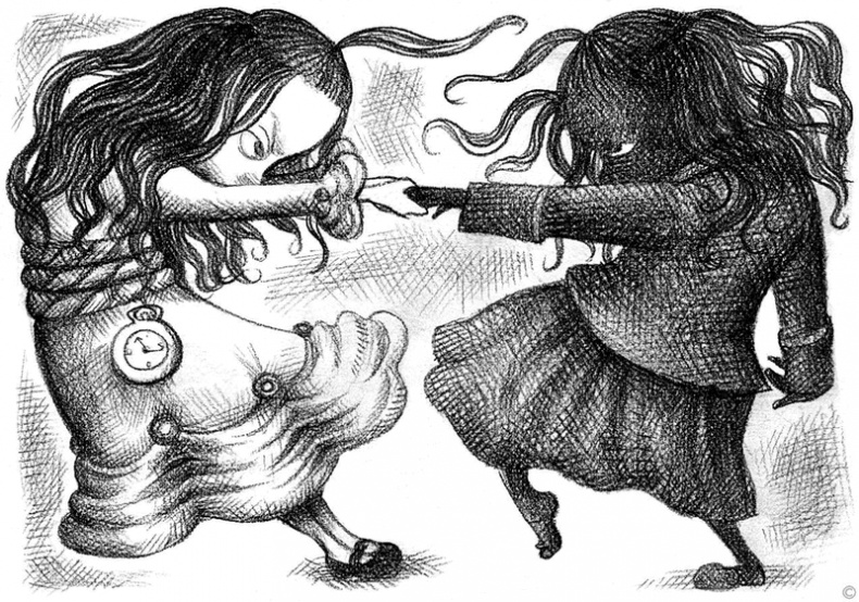 Иллюстрация к книге — Девочка, которая провалилась в Волшебное Подземелье и утащила с собой Развеселье [i_020.jpg]