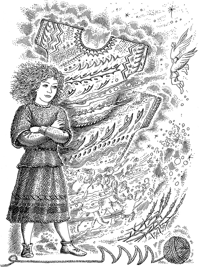 Иллюстрация к книге — Квартет Дейлмарка. Книга 3. Вниз по великой реке [i_001.jpg]