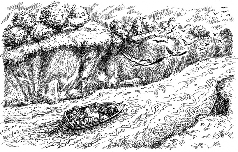 Иллюстрация к книге — Квартет Дейлмарка. Книга 3. Вниз по великой реке [i_009.jpg]