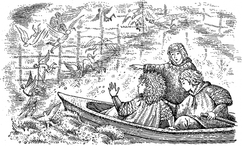 Иллюстрация к книге — Квартет Дейлмарка. Книга 3. Вниз по великой реке [i_017.jpg]