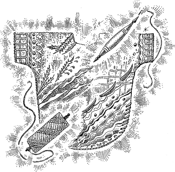 Иллюстрация к книге — Квартет Дейлмарка. Книга 3. Вниз по великой реке [i_020.jpg]