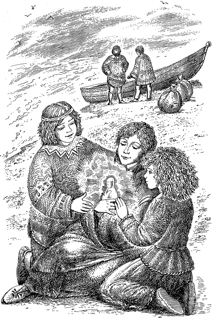 Иллюстрация к книге — Квартет Дейлмарка. Книга 3. Вниз по великой реке [i_022.jpg]