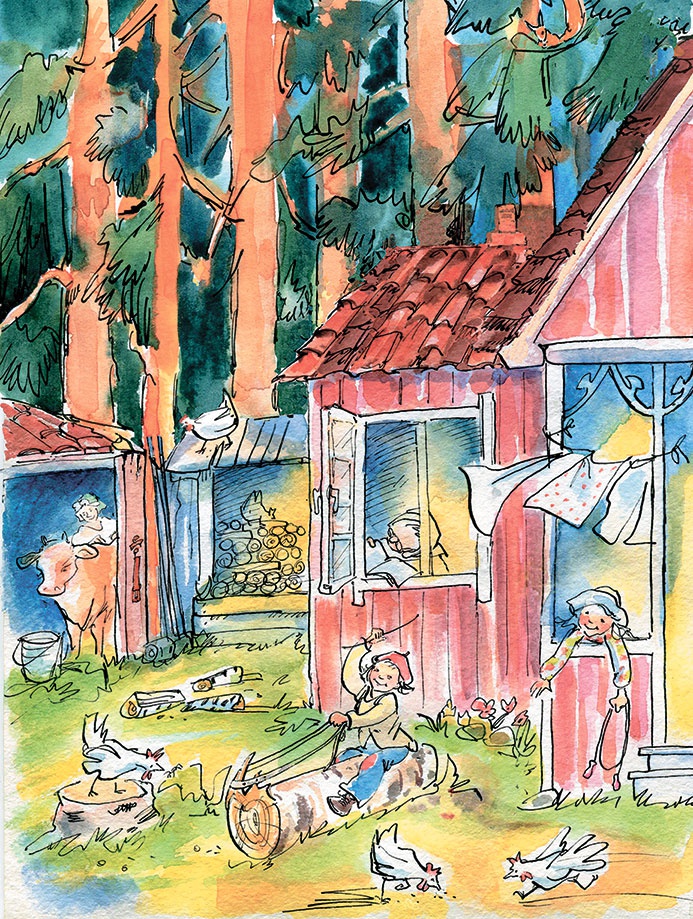 Иллюстрация к книге — Папа, мама, бабушка и восемь детей в Дании [Autogen_eBook_id2.jpg]