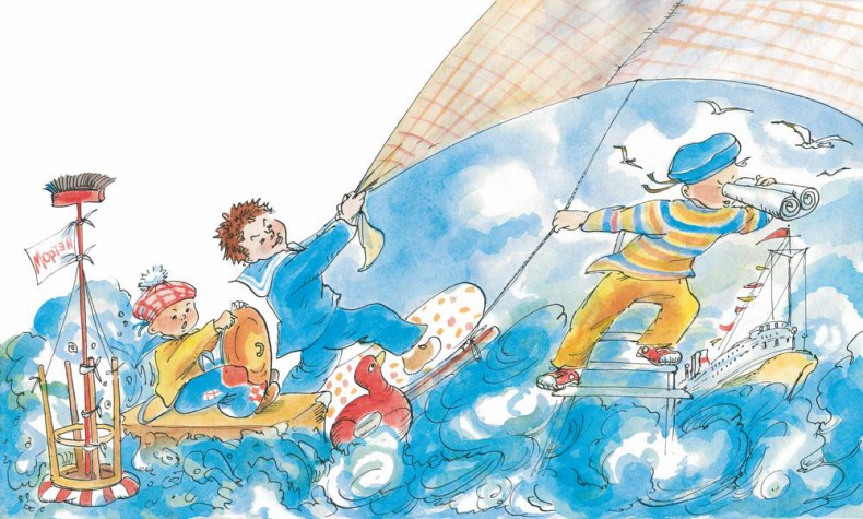 Иллюстрация к книге — Папа, мама, бабушка, восемь детей и грузовик [i_051.jpg]