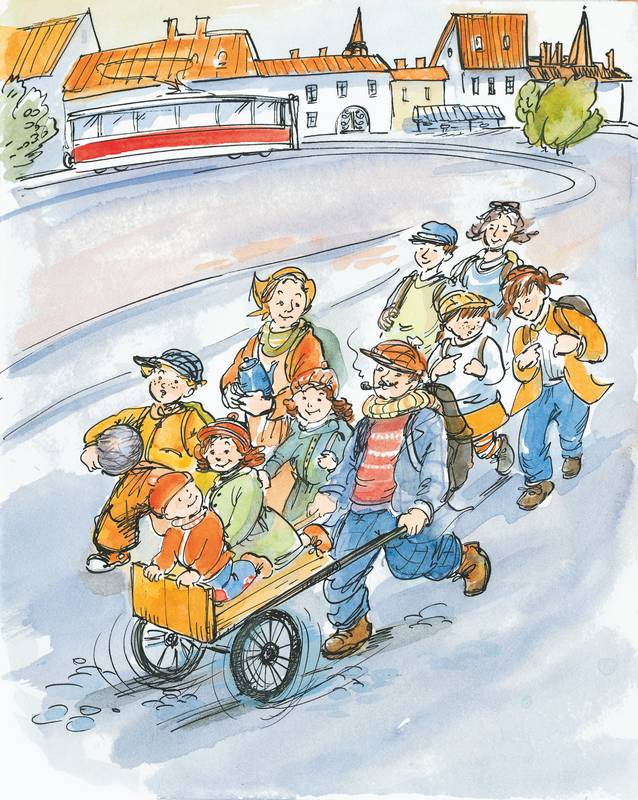 Иллюстрация к книге — Папа, мама, бабушка, восемь детей и грузовик [i_064.jpg]