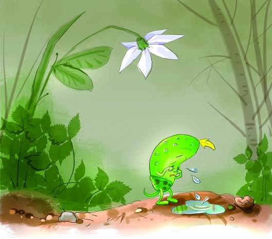 Иллюстрация к книге — Про Огуречика и Помидорика [_011.jpg]