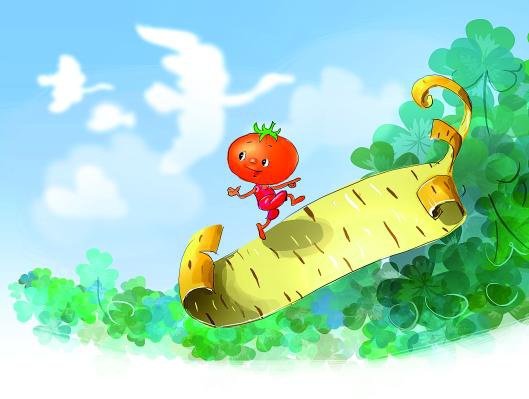 Иллюстрация к книге — Про Огуречика и Помидорика [_041.jpg]