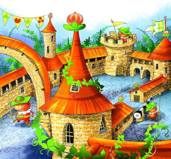 Иллюстрация к книге — Про Огуречика и Помидорика [_060.jpg]