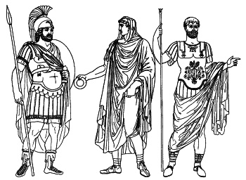 Иллюстрация к книге — Кровавые вороны Рима [i_003.jpg]