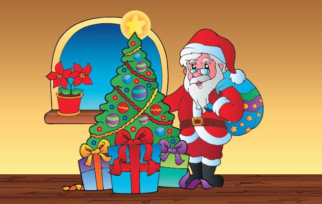 Иллюстрация к книге — Новогодние игры и затеи для детей (набор из 18 карточек) [i_001.jpg]