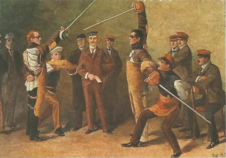 Иллюстрация к книге — Дуэль. Всемирная история [i_072.jpg]