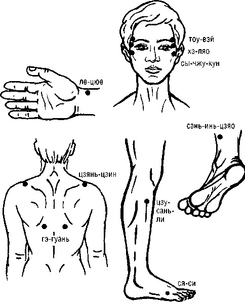 Иллюстрация к книге — Исцеляющие точки организма. Самые надежные техники самопомощи [i_058.jpg]