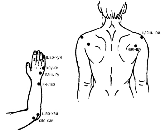 Иллюстрация к книге — Исцеляющие точки организма. Самые надежные техники самопомощи [i_083.jpg]