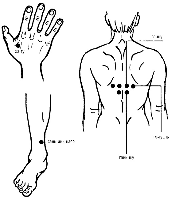 Иллюстрация к книге — Исцеляющие точки организма. Самые надежные техники самопомощи [i_098.jpg]