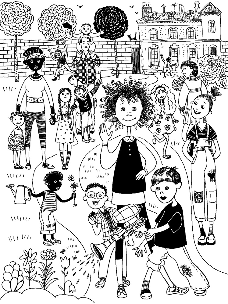 Иллюстрация к книге — История Трейси Бикер [i_015.jpg]