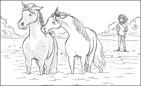 Иллюстрация к книге — Принцессы пони. Приз мечты [_060.jpg]