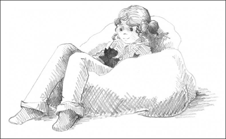 Иллюстрация к книге — Котенок Дымка, или Тайна домика на дереве [_073.jpg]