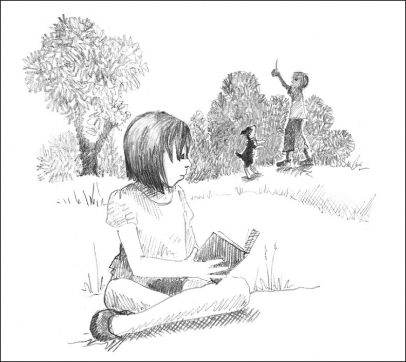 Иллюстрация к книге — Щенок Джесс, или Давай дружить! [_021.jpg]