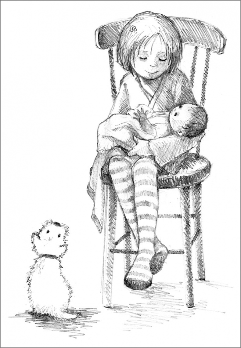 Иллюстрация к книге — Щенок Элфи, или Не хочу быть один! [_055.jpg]