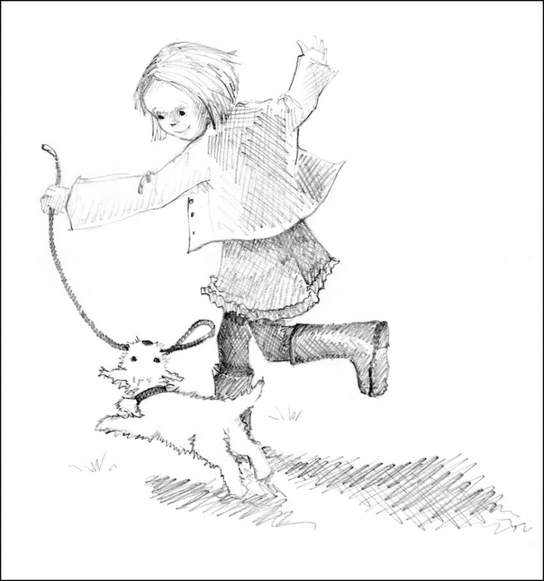 Иллюстрация к книге — Щенок Элфи, или Не хочу быть один! [_141.jpg]