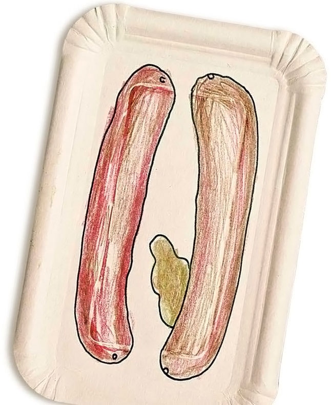 Иллюстрация к книге — Истории про еду с рисунками и рецептами автора [i_007.jpg]