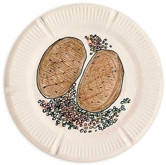 Иллюстрация к книге — Истории про еду с рисунками и рецептами автора [i_016.jpg]